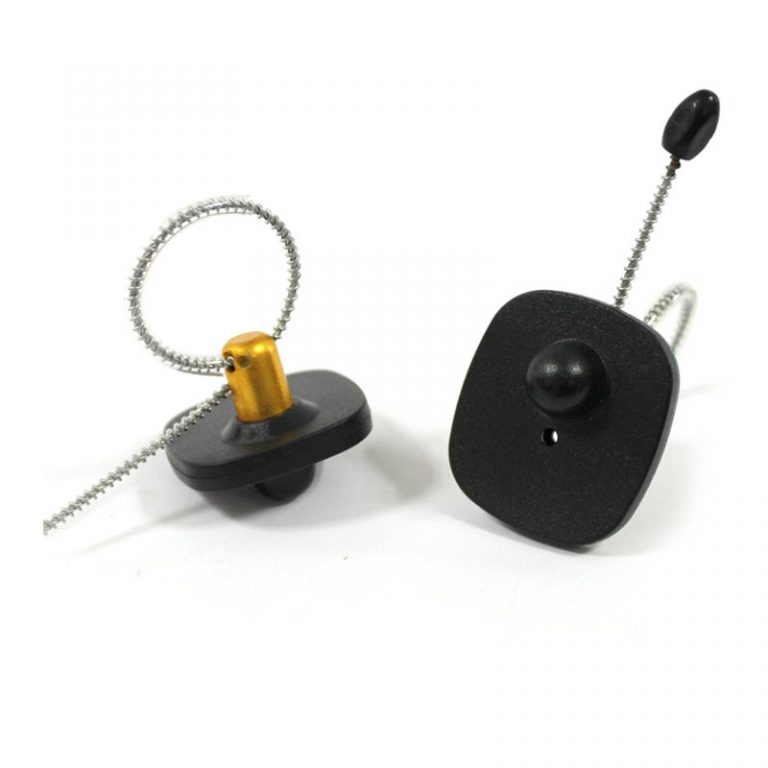 B002 – ETIQUETA DE BOTELLA CON CABLE METAL – P&S Teletronic